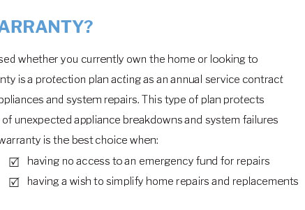 home warranty ohio